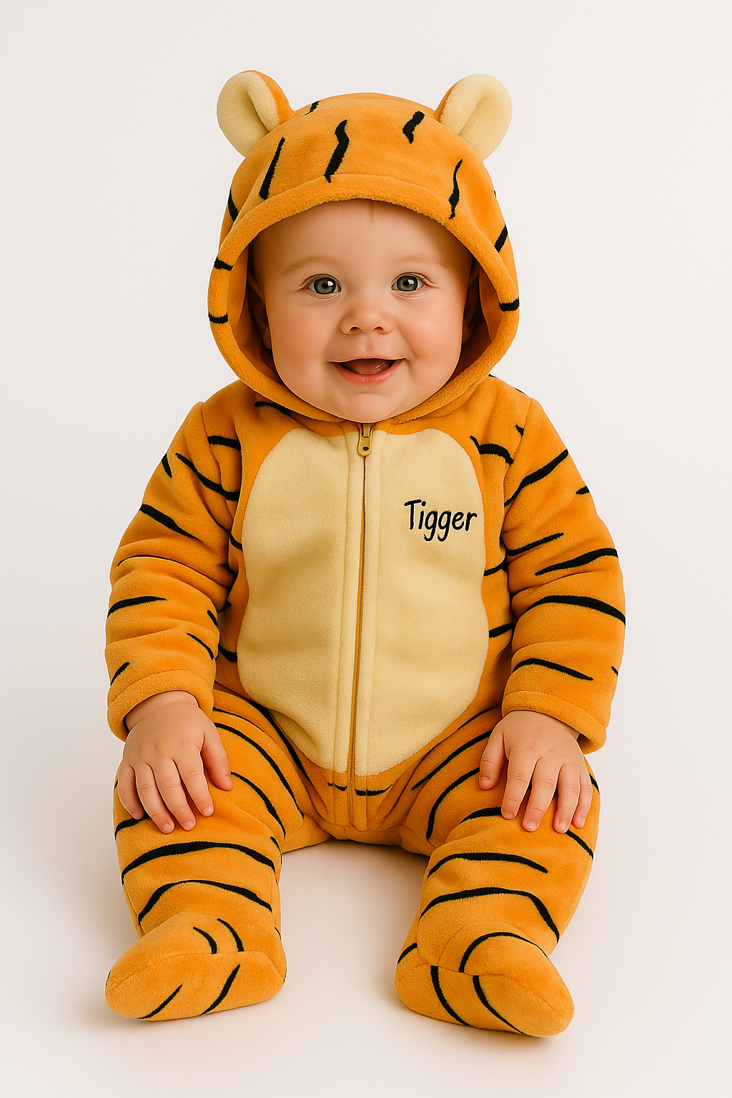 Kit 4 Piezas Tigger (2 mamelucos y 2 pañaleros)