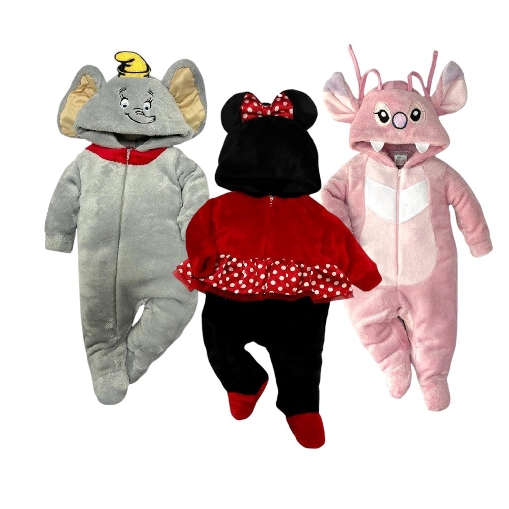 Kit 3 Mamelucos Disney Dumbo, Angel, Minnie A Precio De 2