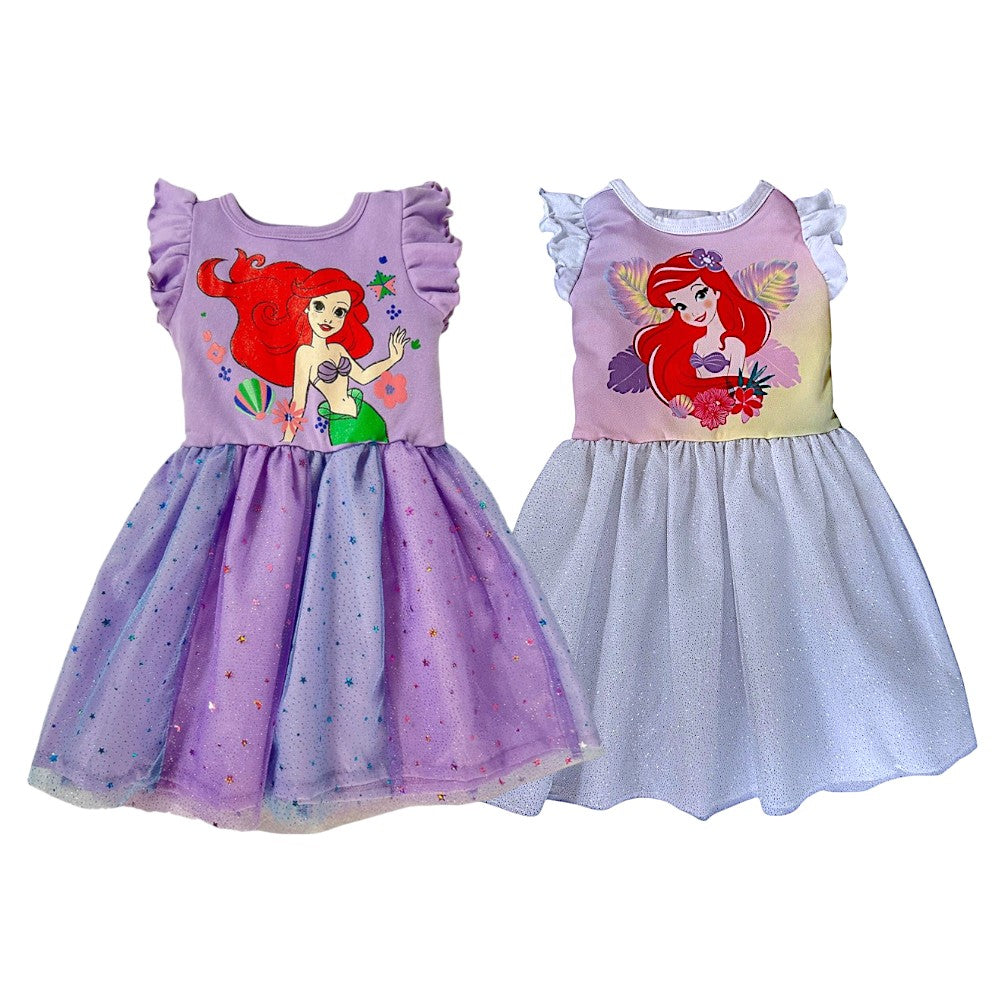 Kit 2 Vestidos Disney Princess Ariel