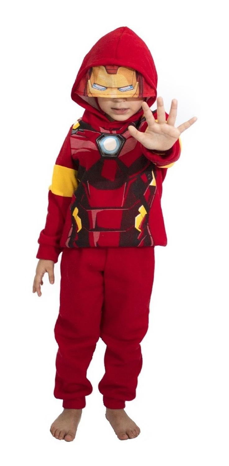 Kit 3 Conjuntos Pants Marvel para Niño Ironman, Thor, Capitán América