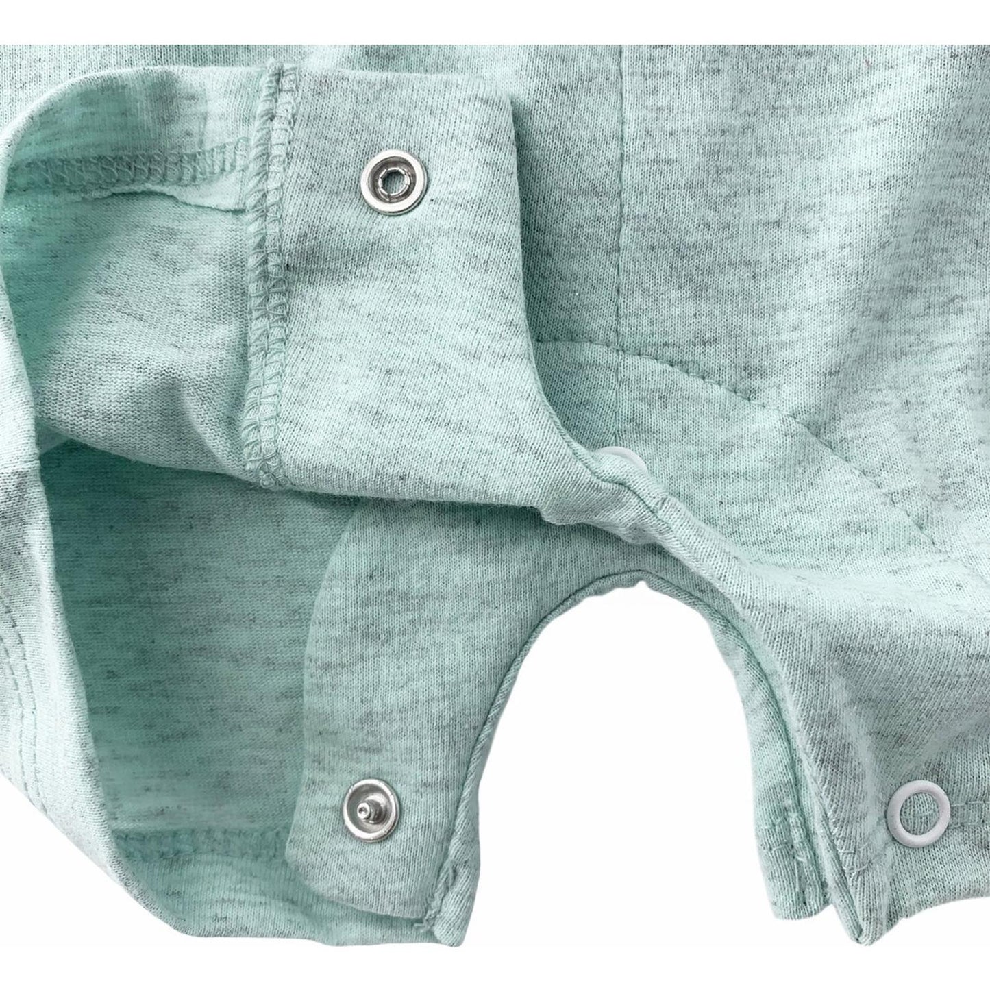 Pañalero Algodón Kiss para Bebé con Gorro Bordado Unicornio Verde