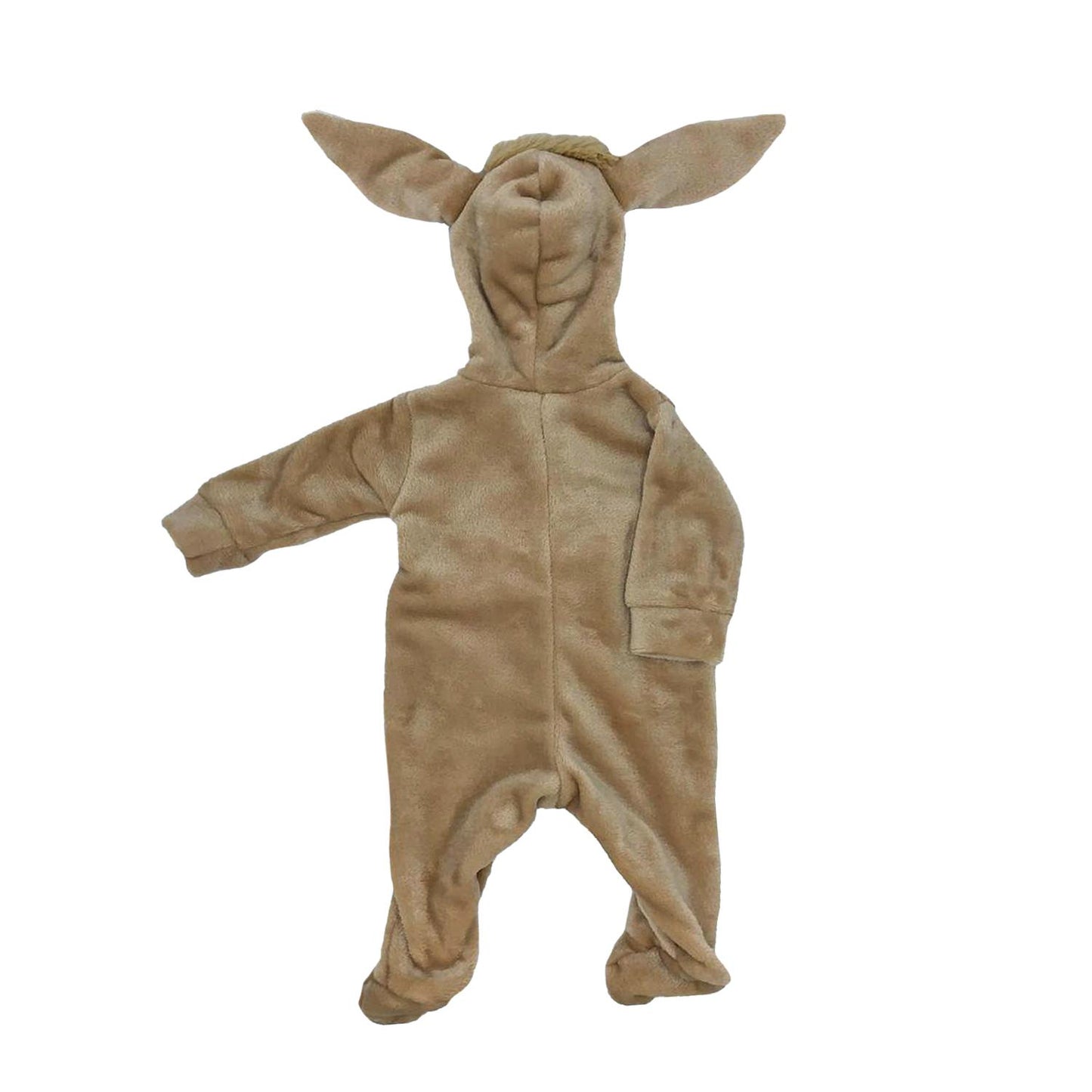 Mameluco Con Gorro Bordado Y Peluche Incluido