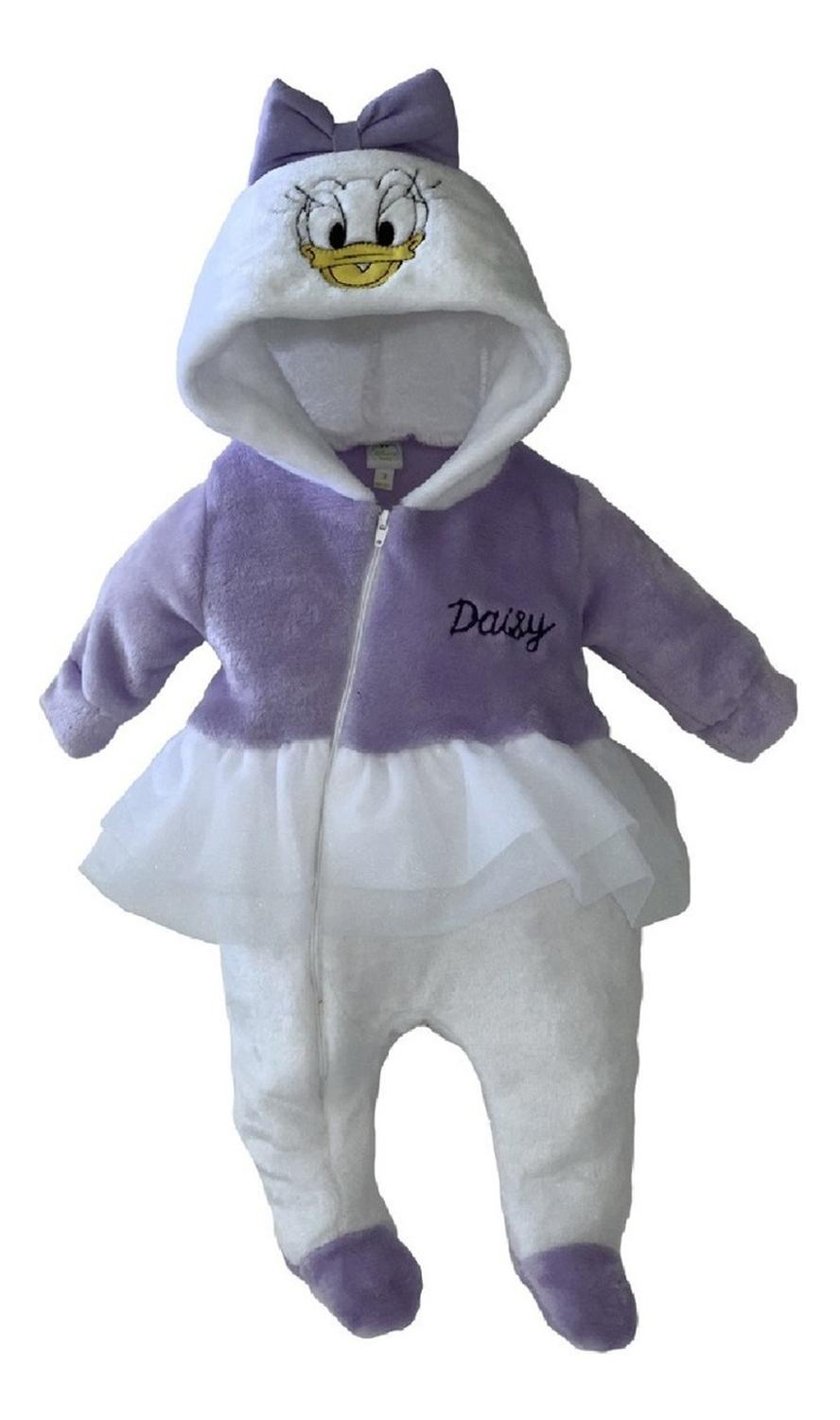 Kit 3 Mamelucos Disney para Bebé con Gorro Bordado Boo, Ángel, Daisy