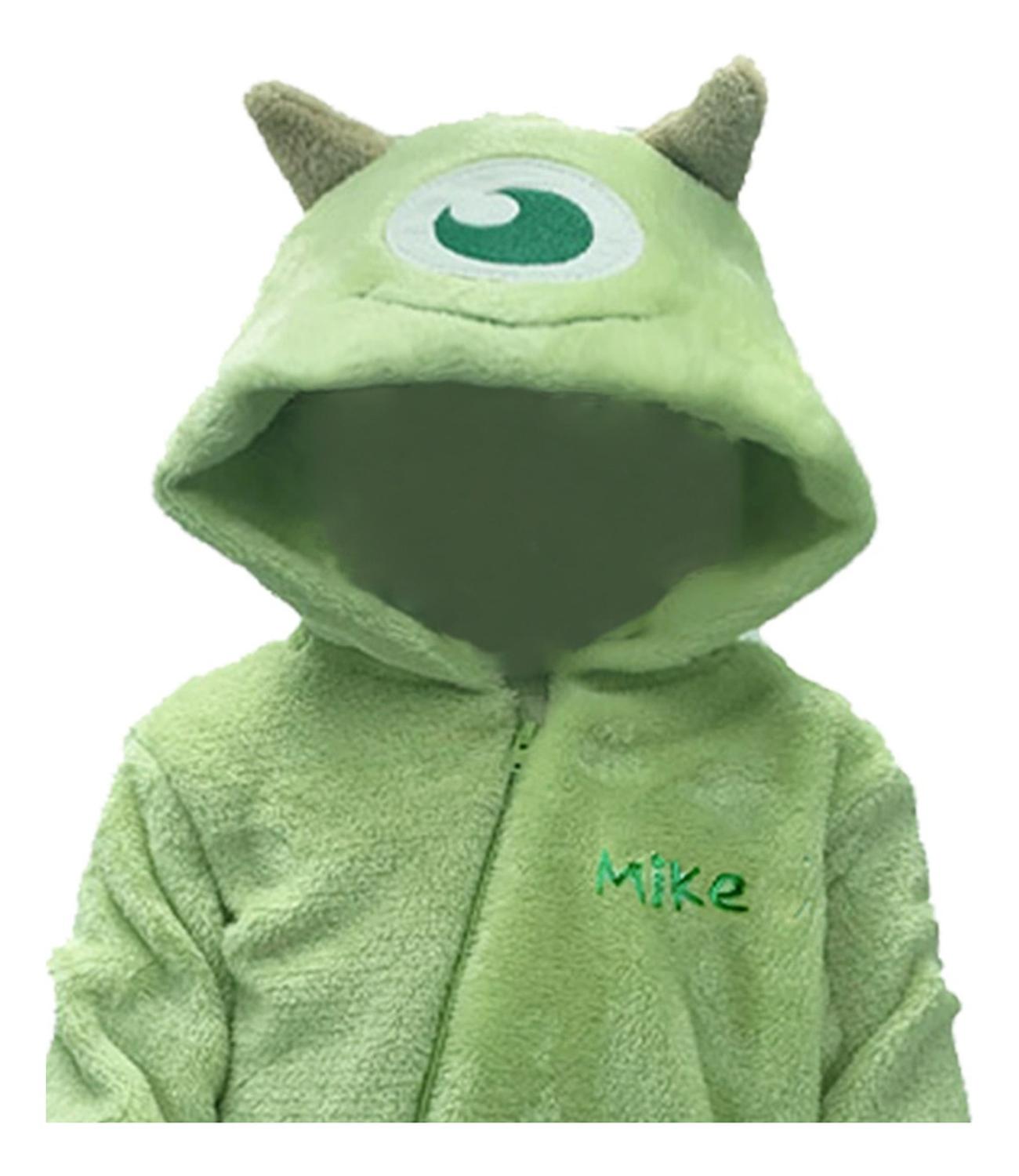 Mameluco Monsters Inc Con Gorro Bordado Disney
