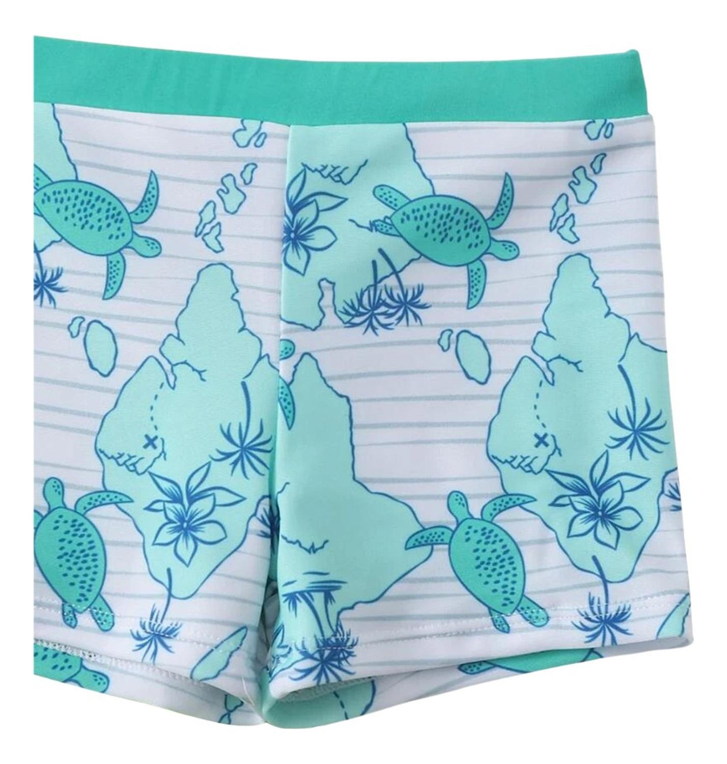 Conjunto 2 Piezas Playera Y Traje De Baño Tortugas