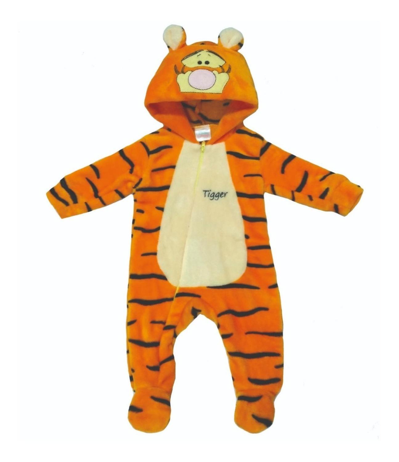 Kit 3 Mamelucos Disney para Bebé con Gorro Bordado Donald, Tigger, Mickey Mouse