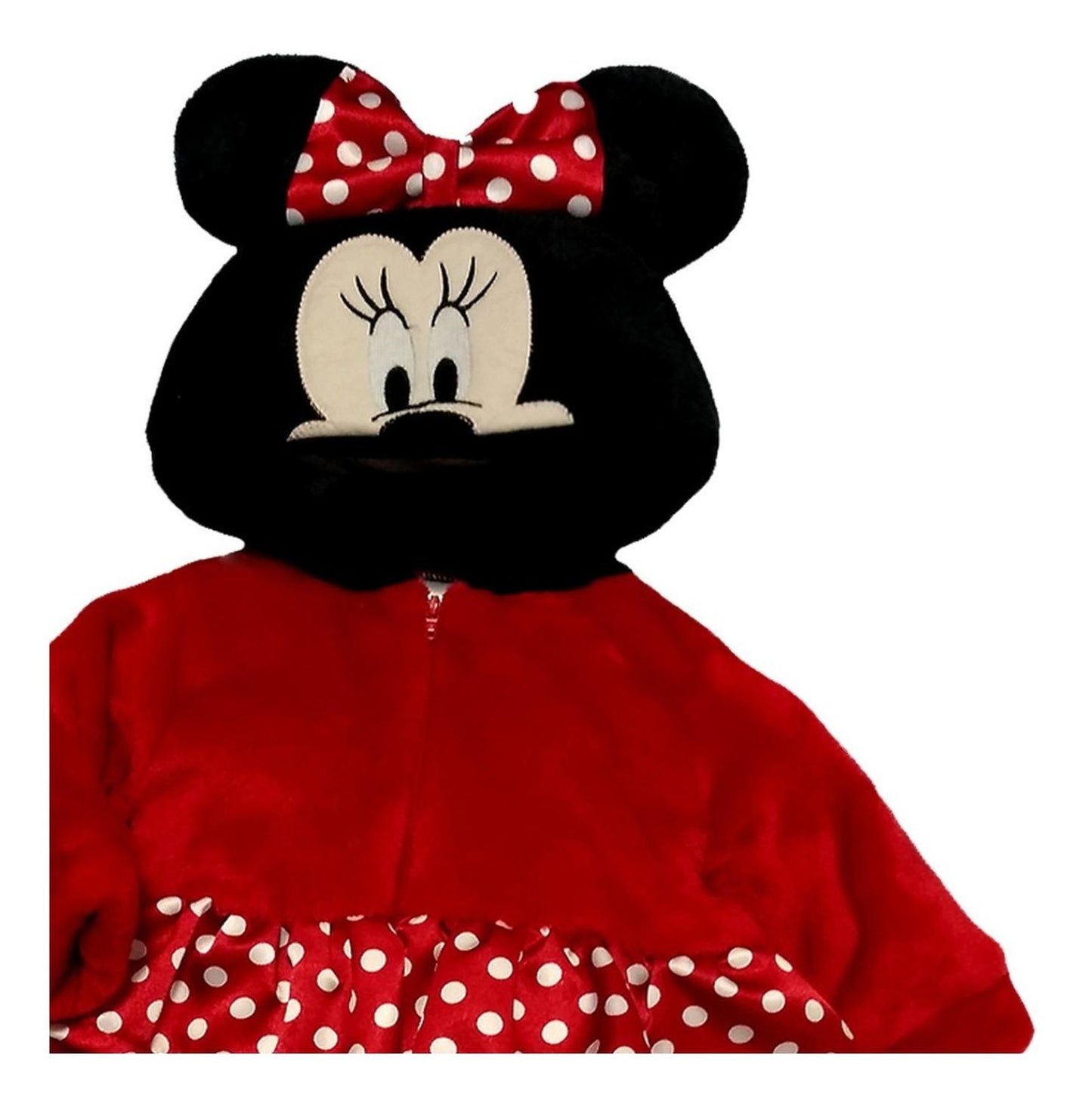 Mameluco Disney para Bebé con Gorro Bordado Minnie Cara