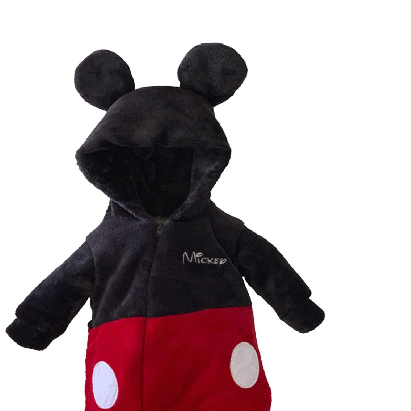 Mameluco Disney Con Gorro Bordado