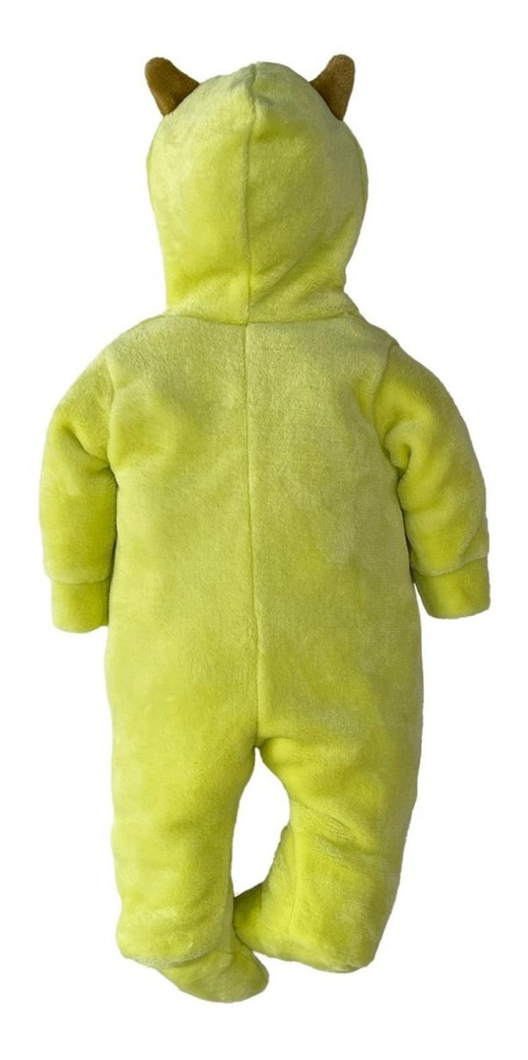 Mameluco Tipo Disfraz Con Gorro Bordado Mike