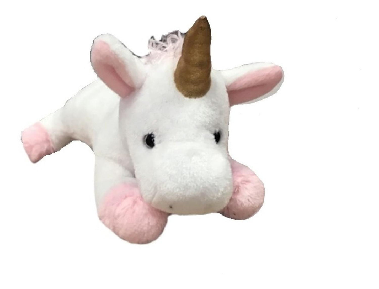 Mameluco Con Gorro Bordado Unicornio Rosa Con Peluche