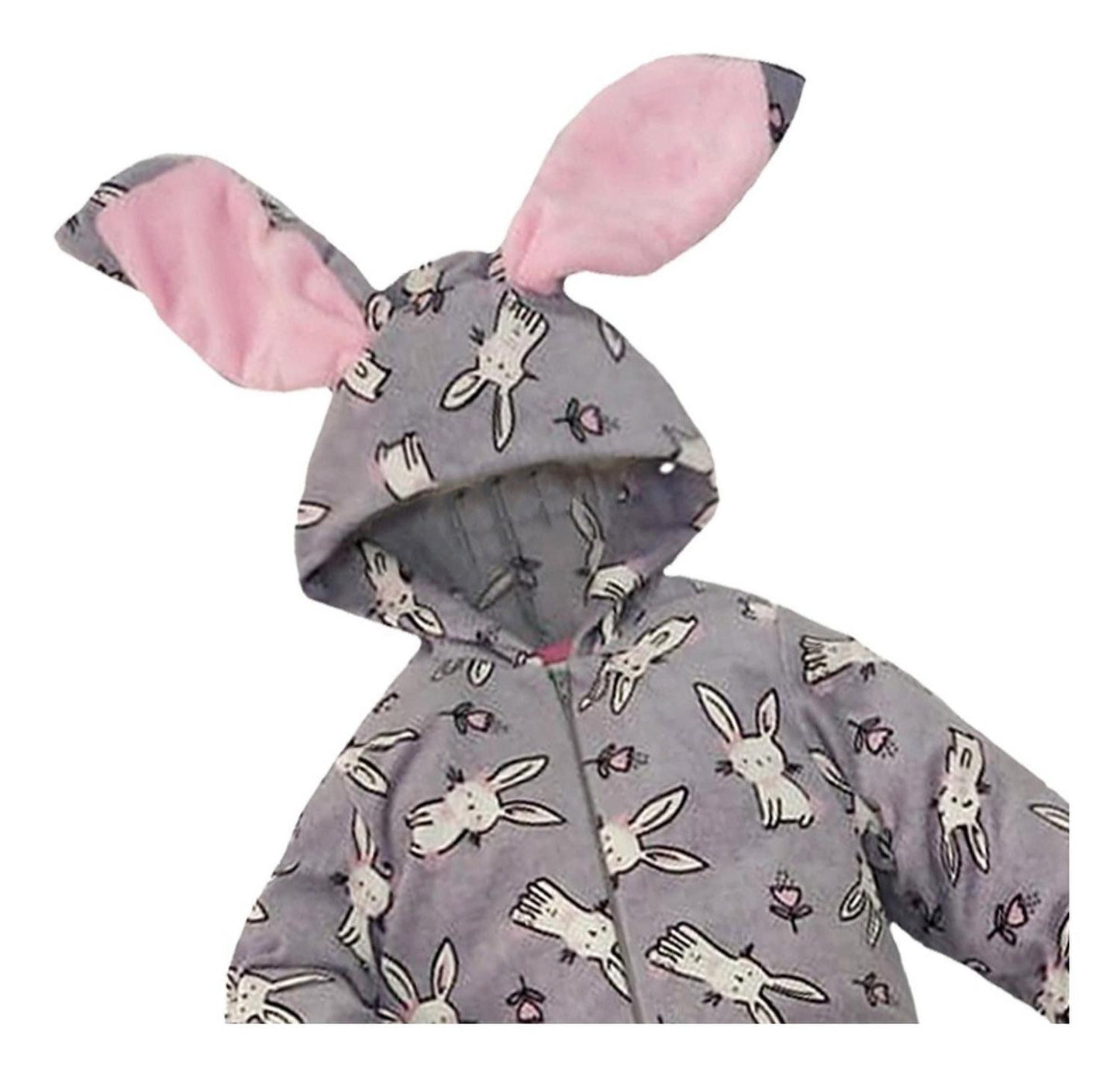 Mameluco De Dama Estampado Conejitas