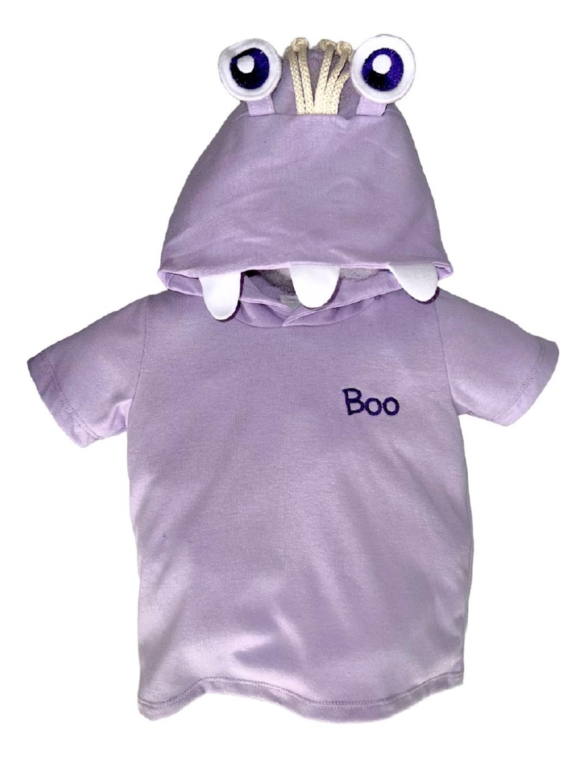 Conjunto Bordado Con Short Disney Boo