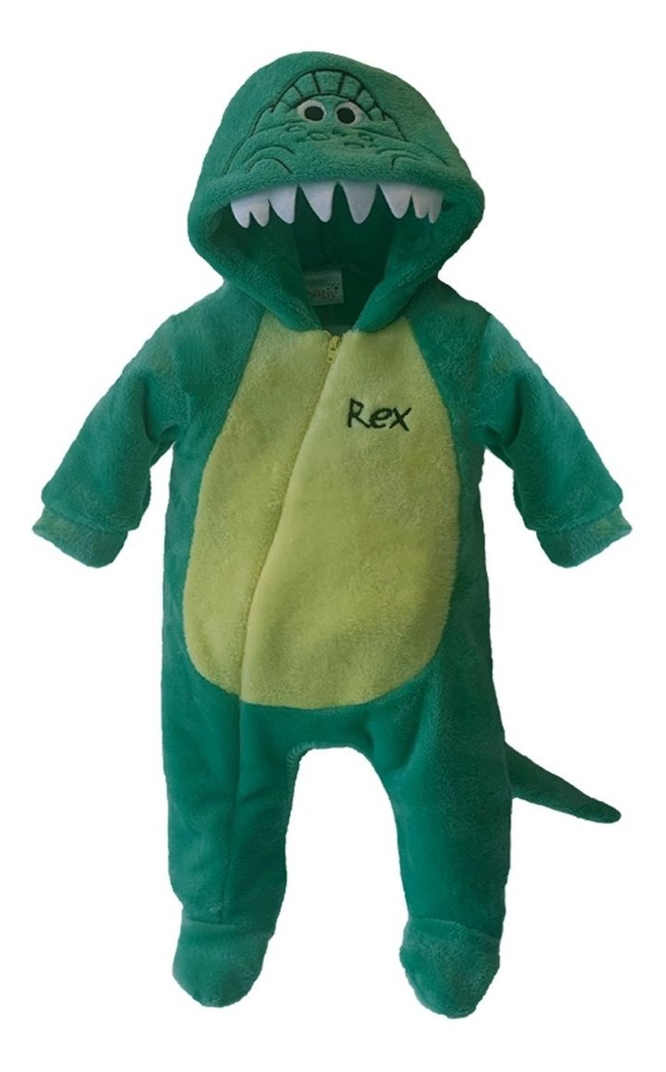 Kit 3 Mamelucos Disney para Bebé con Gorro Bordado Alien, Buzz, Rex