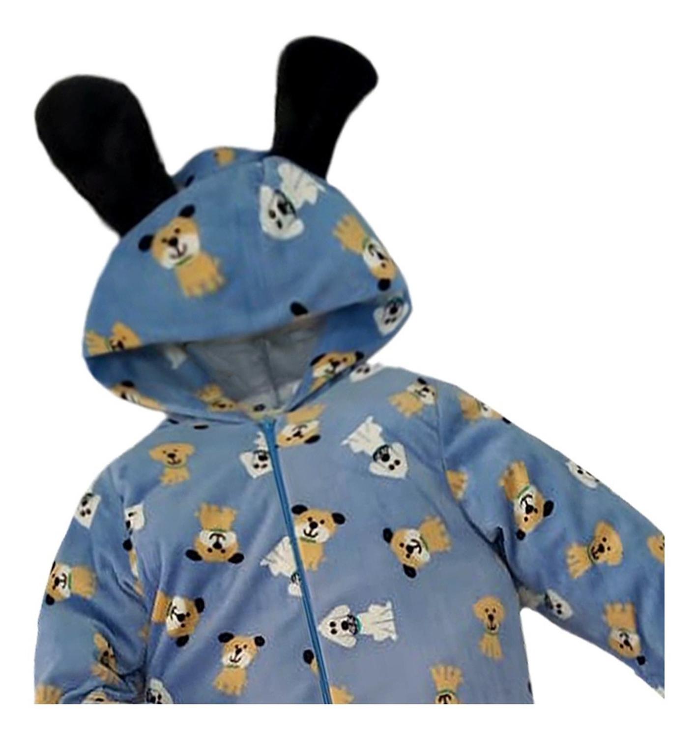 Mameluco De Dama Estampado Perritos