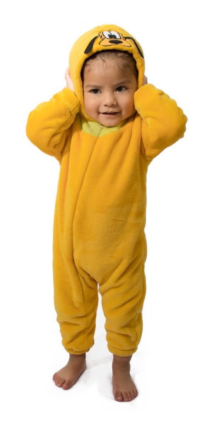 Kit 2 Mamelucos Disney para Niño con Gorro Bordado Mickey y Pluto