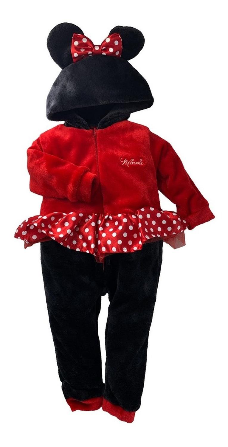 Kit 3 Mamelucos Disney para Niña con Gorro Bordado Boo, Minnie, Marie