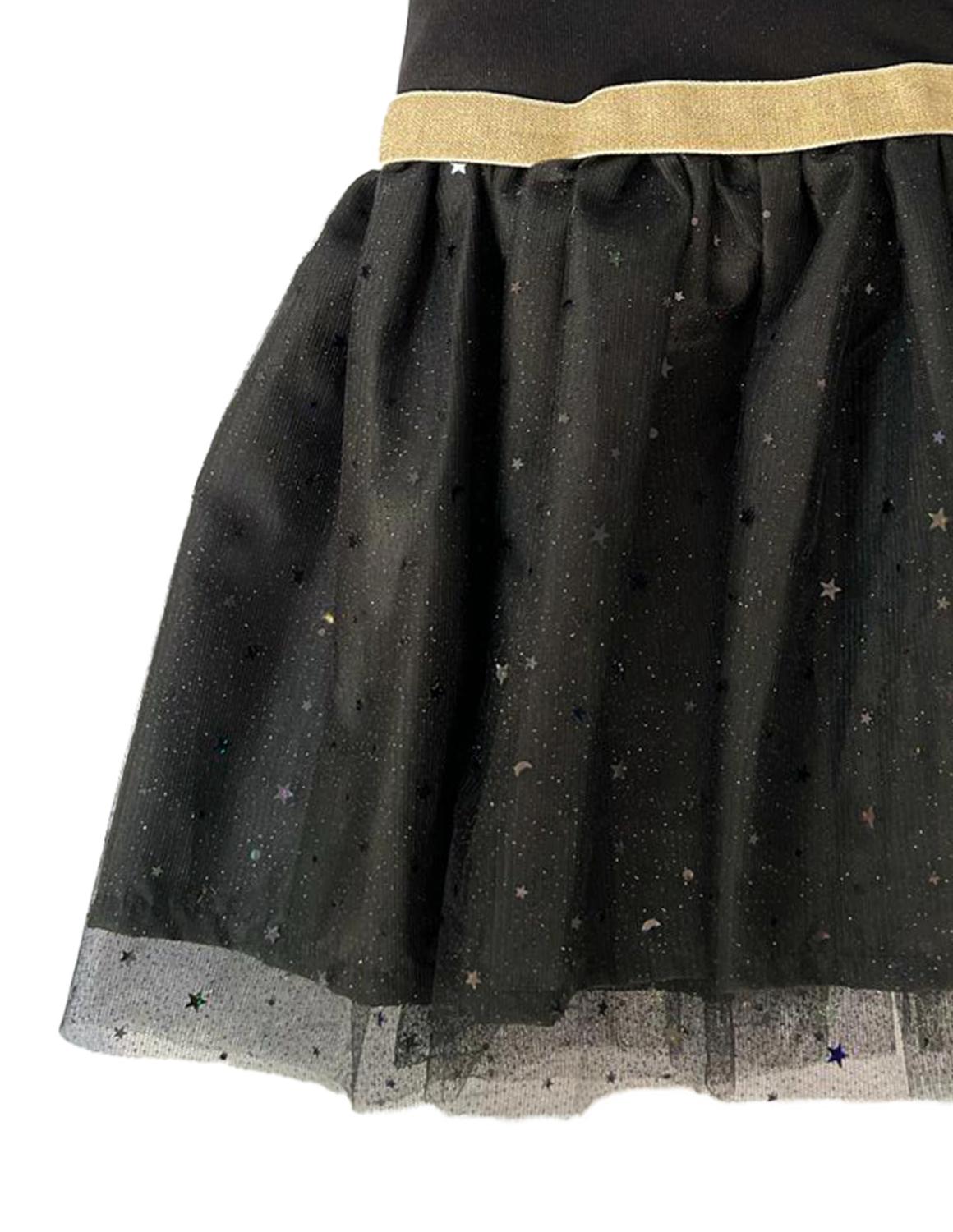 Vestido manga corta con estampado enfrente Batman