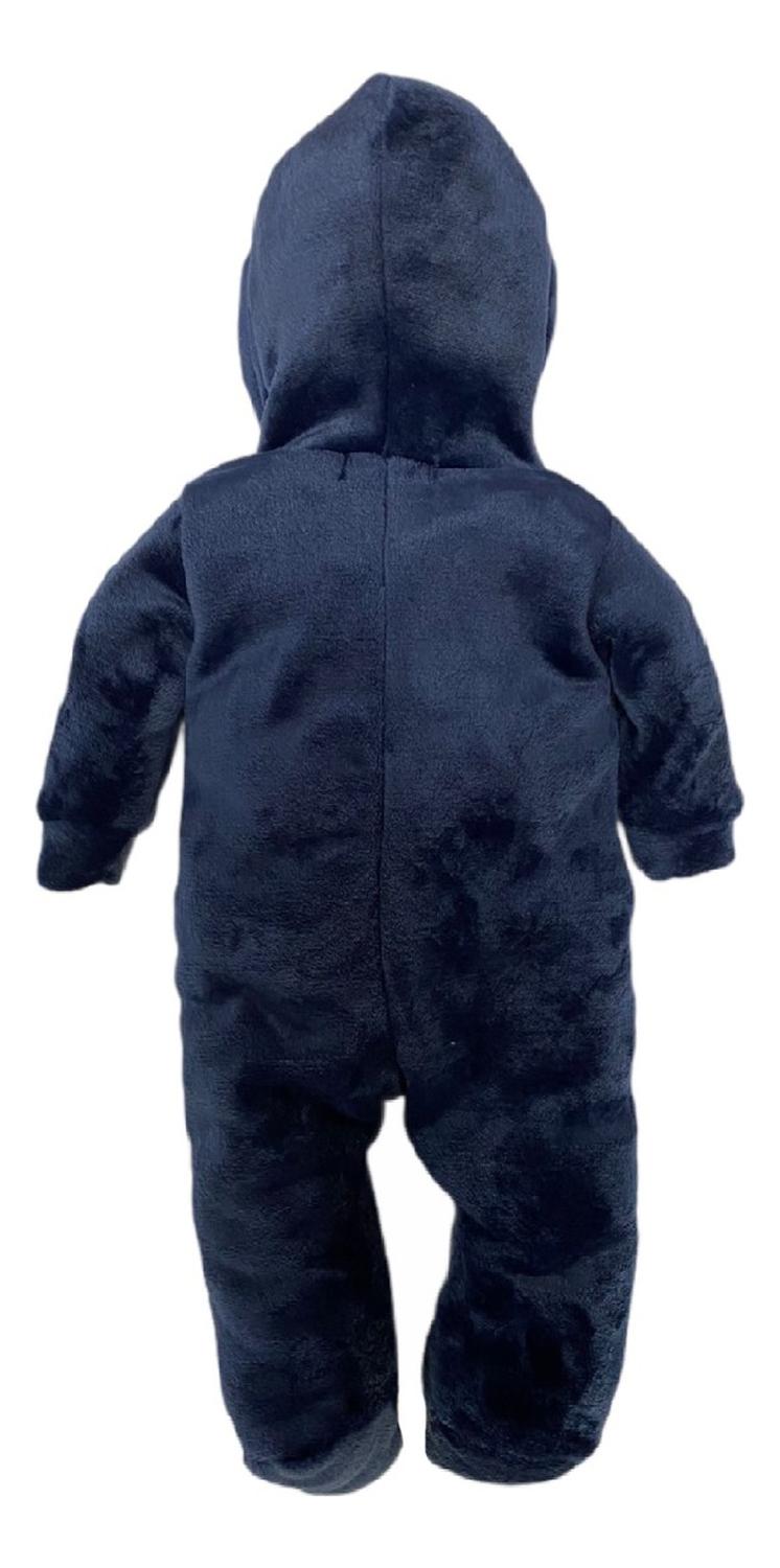 Mameluco Con Gorro Bordado Y Peluche Incluido