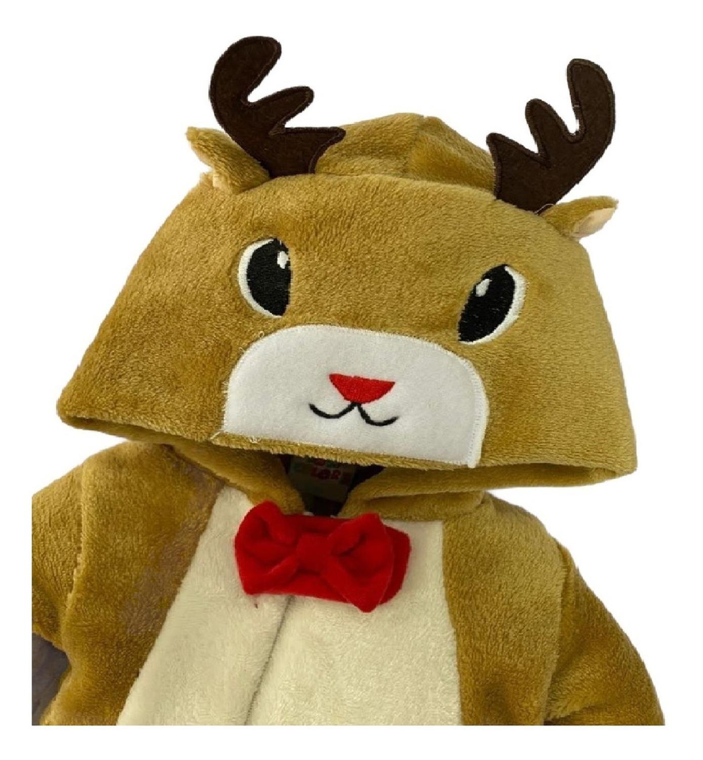 Mameluco Kiss para Bebé con Gorro Bordado Renito con Moño