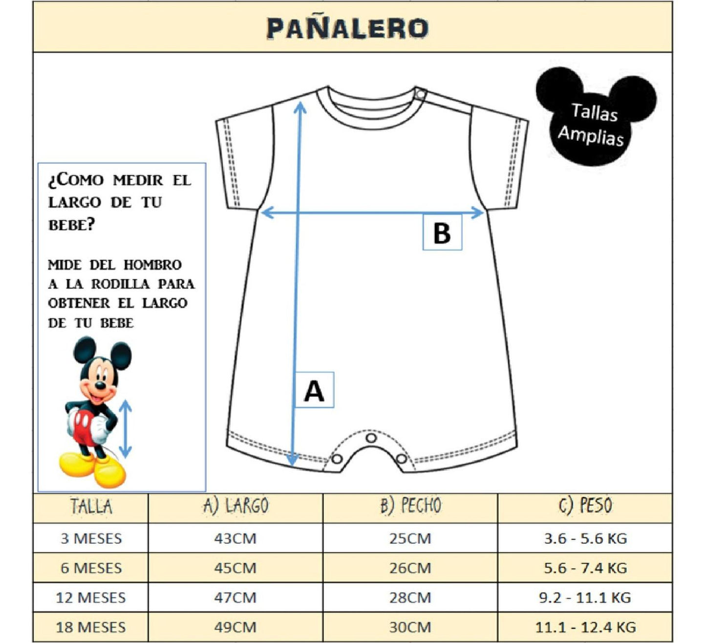 Pañalero Algodón Disney para Bebé Estampado Dalmata
