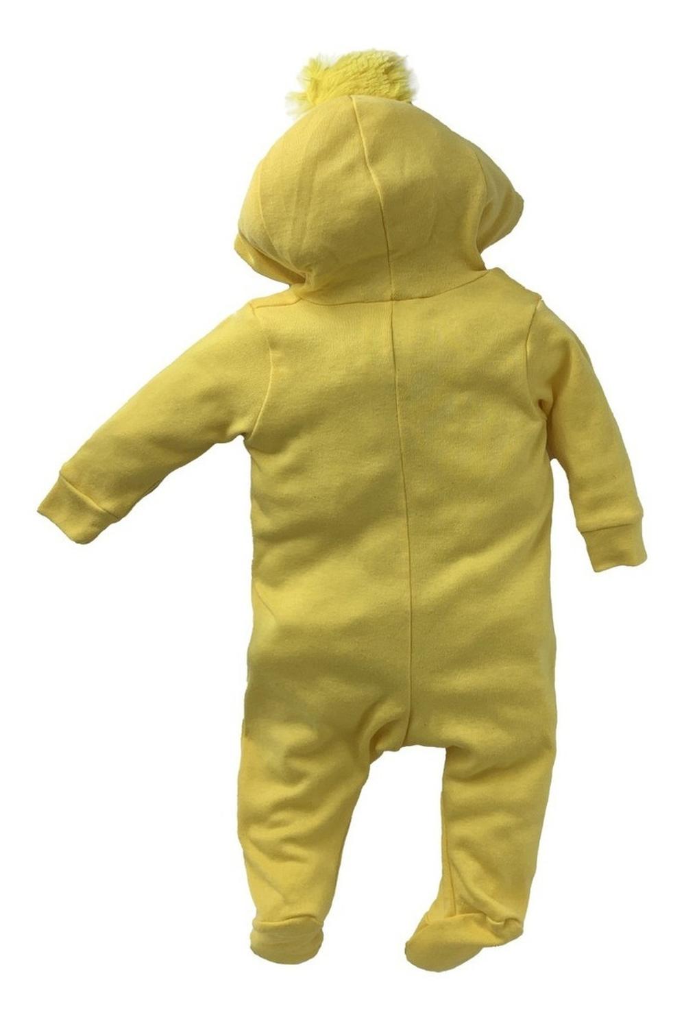 Mameluco Algodón Con Gorro Bordado Disney Ducky