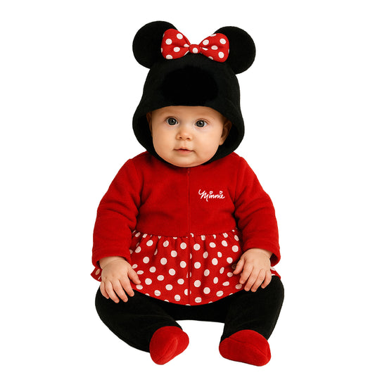 Mameluco Con Gorro Y Bordado Disney Minnie
