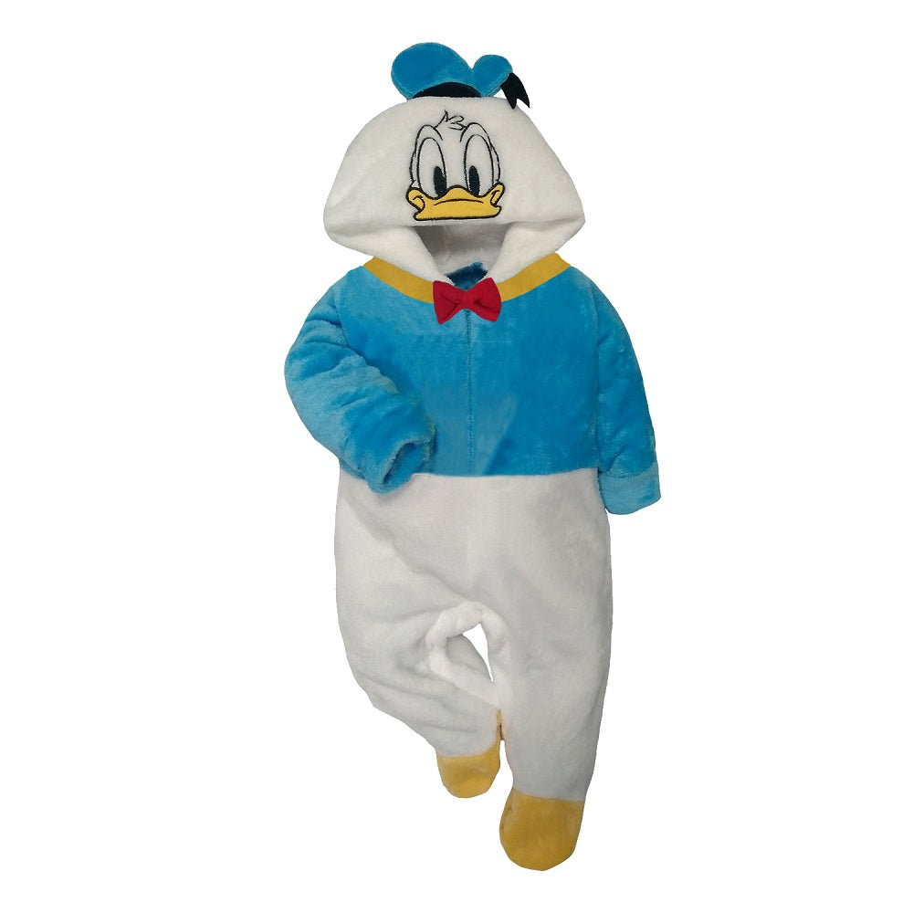 Kit 3 Mamelucos Disney para Bebé con Gorro Bordado Donald, Mickey Carita, Goofy