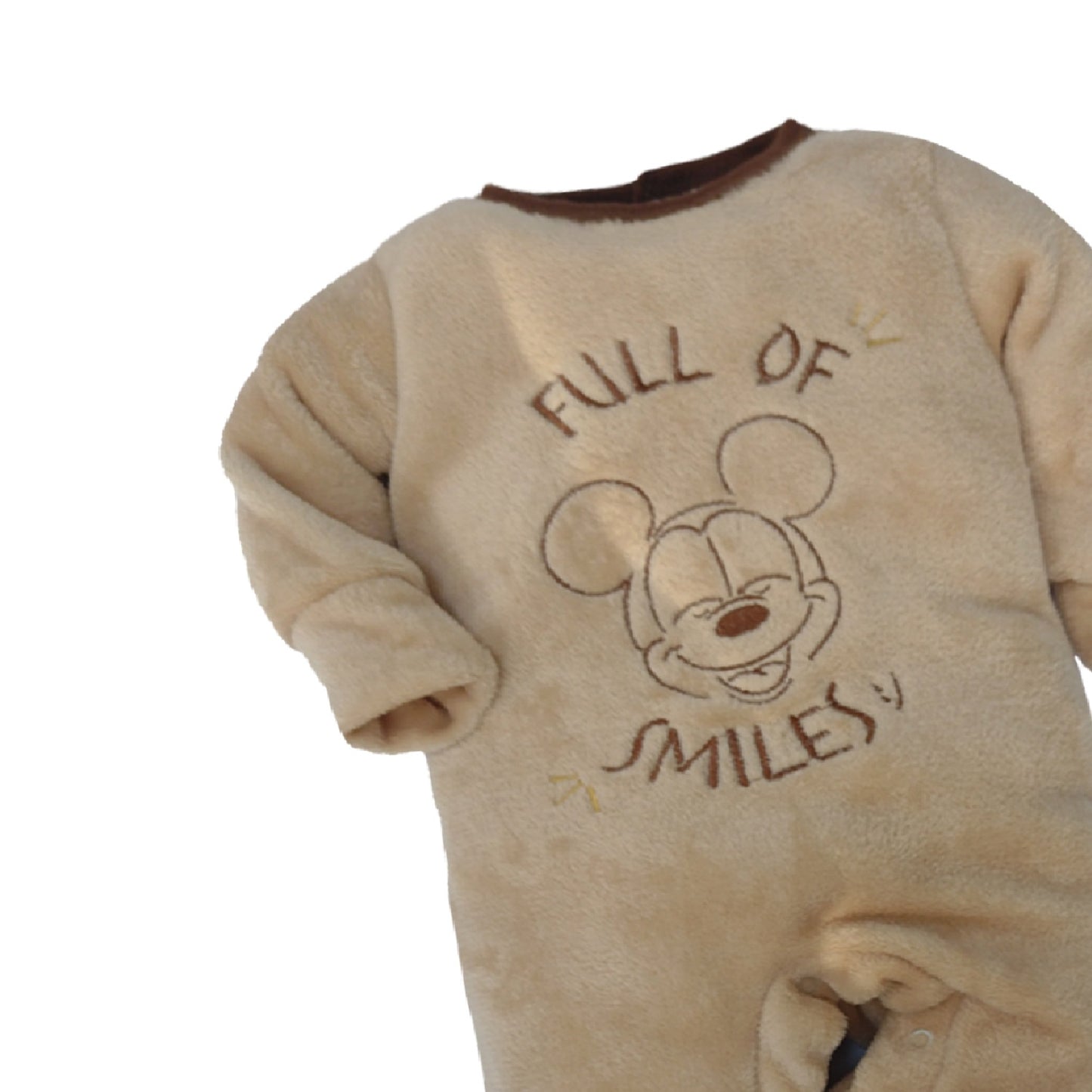 Kit 3 Mamelucos Para Bebé Disney Mickey Mouse