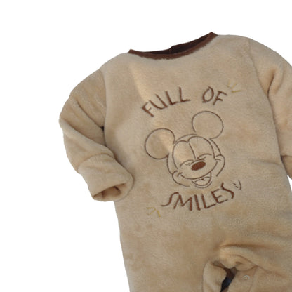 Kit 3 Mamelucos Para Bebé Disney Mickey Mouse