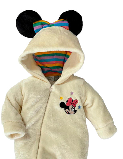 Kit 3 Mamelucos Para Niña Minnie Mouse