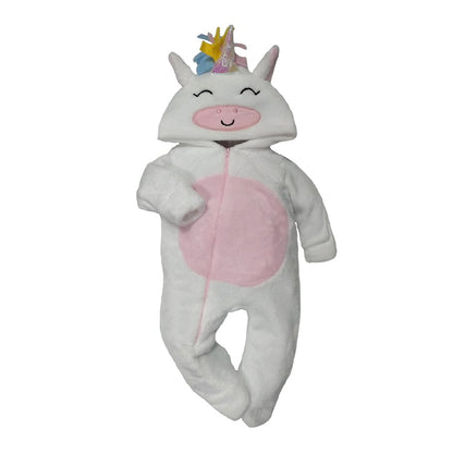Kit 3 Mamelucos Para Bebé Princess, Ratoncita, Unicornio