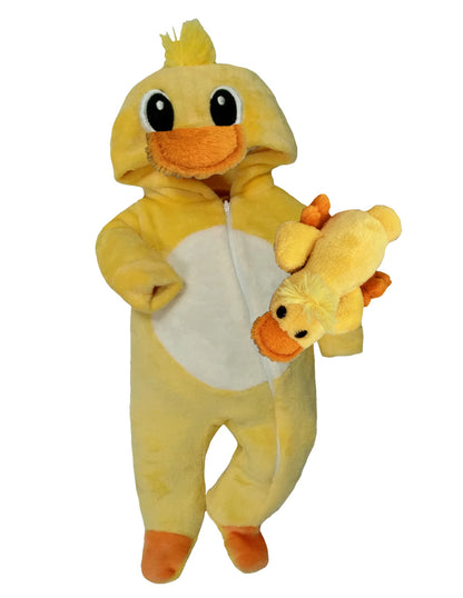 Kit 3 Mamelucos Para Bebé Panda, Pingüino, Pato