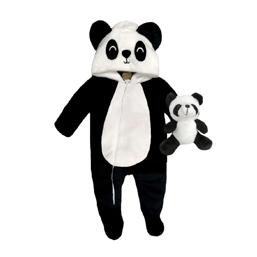 Kit 3 Mamelucos Para Bebé Panda, Pingüino, Pato