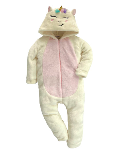 Kit 3 Mamelucos Para Bebé Unicornios Para Niña