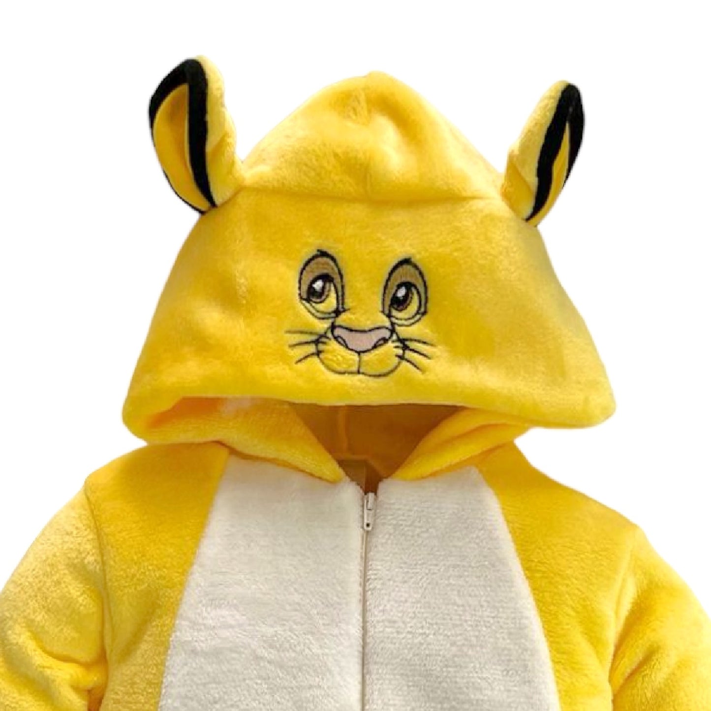 Mameluco Con Gorro Bordado Disney Simba Niños