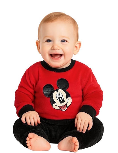 Kit 3 Mamelucos Para Bebé Mickey Disney