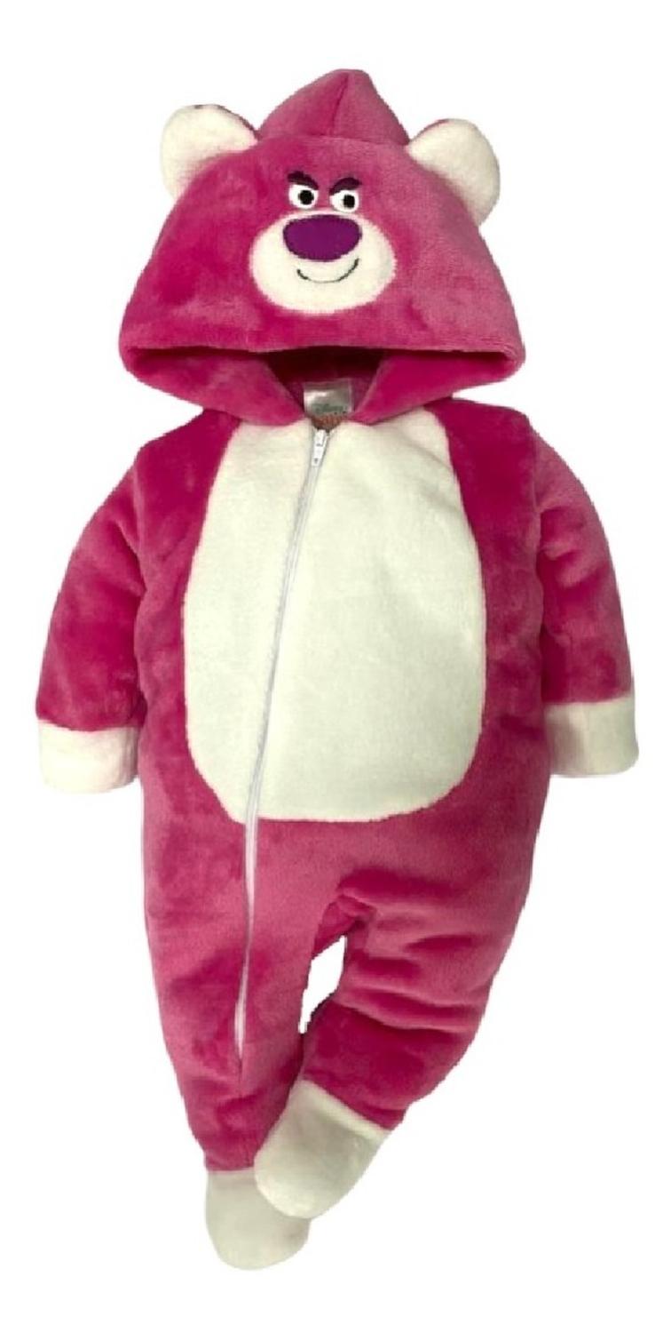 Kit 3 Mamelucos Disney para Bebé con Gorro Bordado Sulley, Lotso, Eeyore