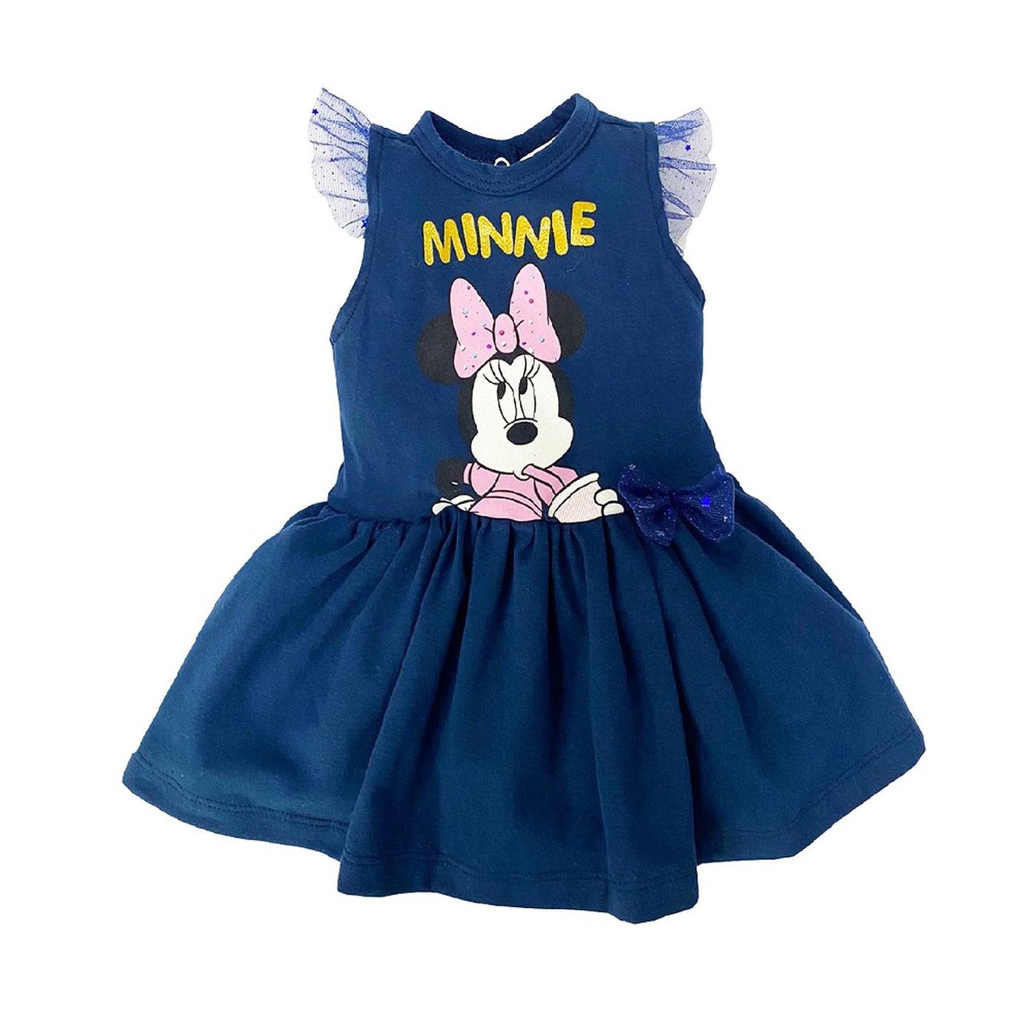 Kit Minnie 3 Piezas, Vestido, Mameluco, Conjunto con Tutú