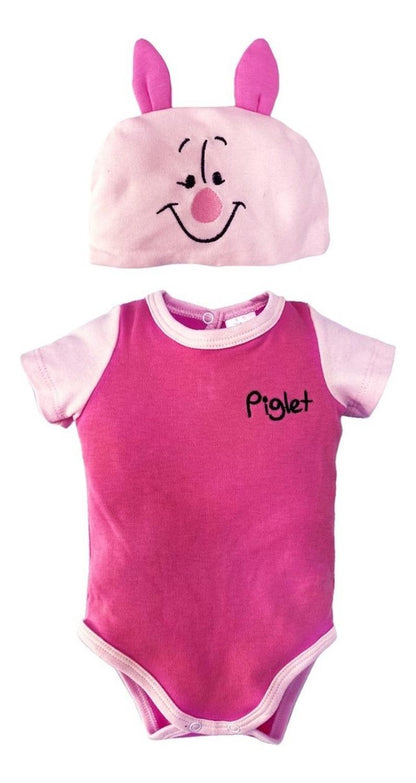 Kit Pañaleros Algodón Disney Pooh, Piglet, Tigger Premium