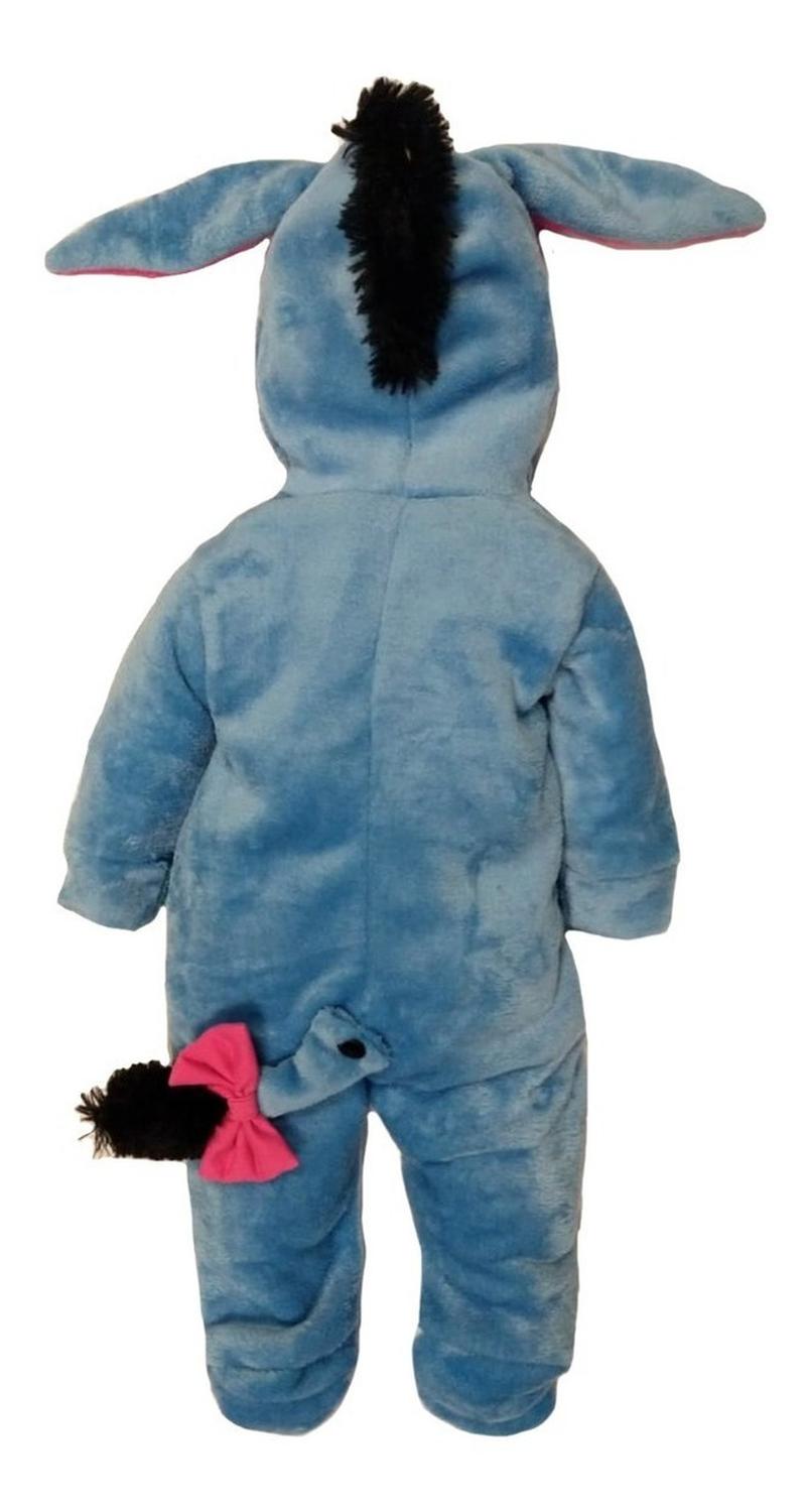 Mameluco Disney para Bebé con Gorro Bordado Igor/Eeyore con Cara