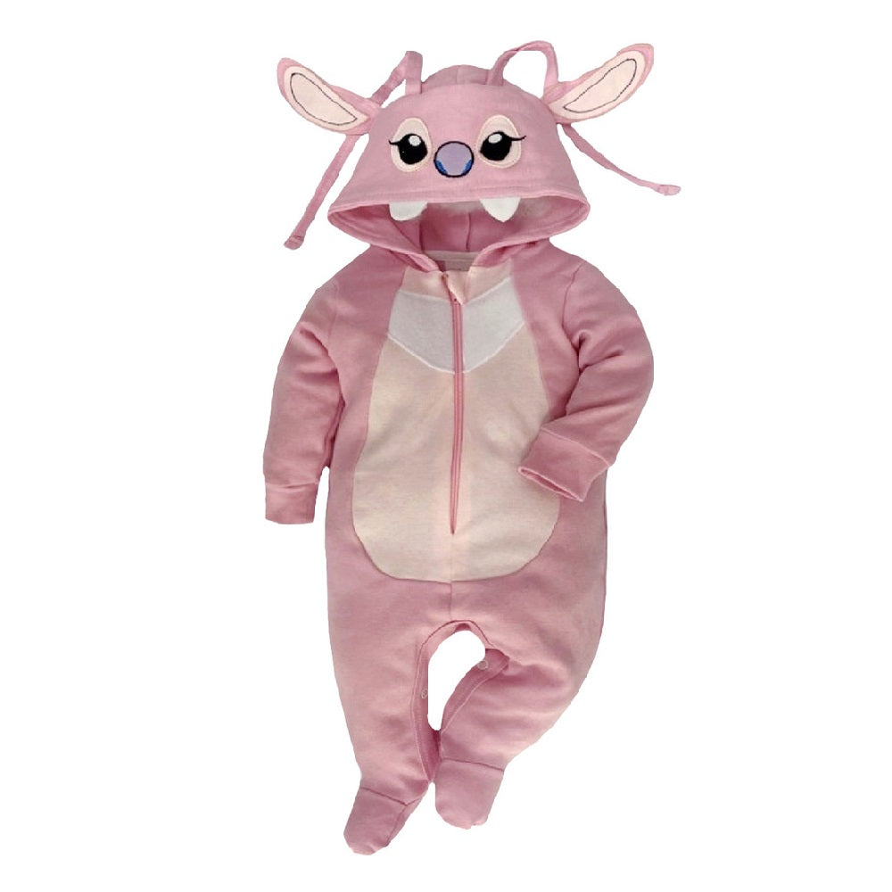 Kit 3 Mamelucos Algodón Disney Piglet, Boo, Angela