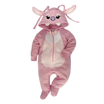 Kit 3 Mamelucos Algodón Disney Piglet, Boo, Angela