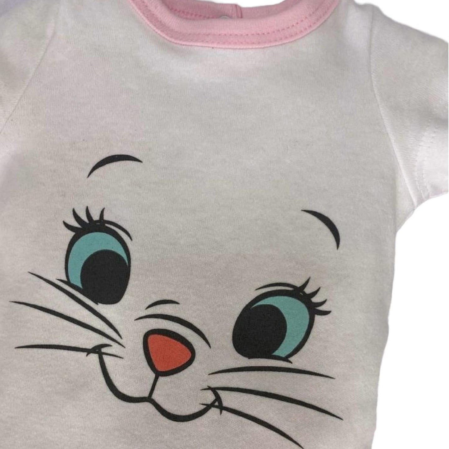 Pañalero Algodon Disney para Bebé Estampado gatito Marie