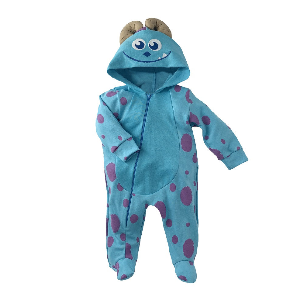 Kit 3 Mamelucos Algodón Disney Sulley, Mike, Stitch