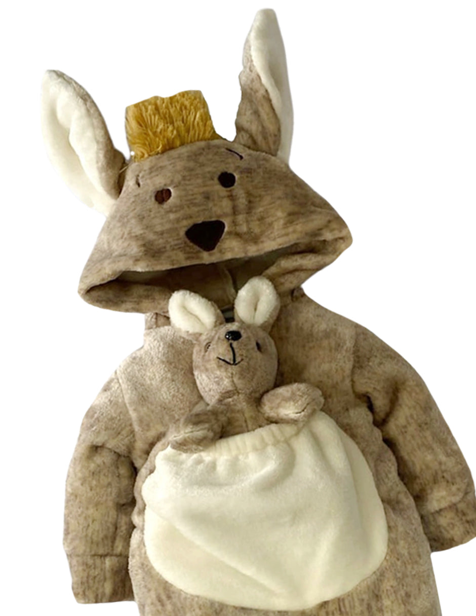 Kit 3 Mamelucos Para Bebé Disfraz Unicornio, Canguro, Koala