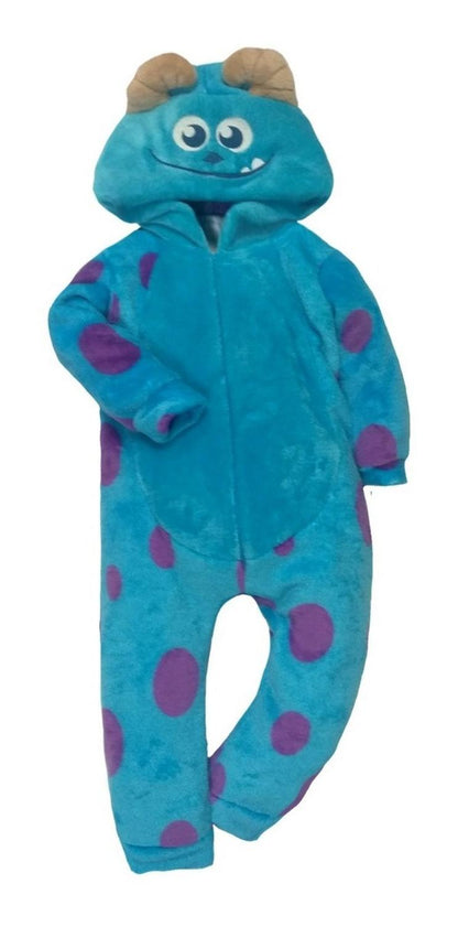 Kit 3 Mamelucos Disney para Niño con Gorro Bordado Stitch, Mickey, Sulley