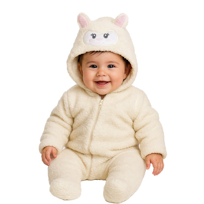 Kit 3 Mamelucos Kiss para Bebé con Gorro Bordado Koala, Borrega, Unicornio