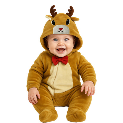 Kit 2 Mamelucos Para Bebé Navidad Santa niño y Reno