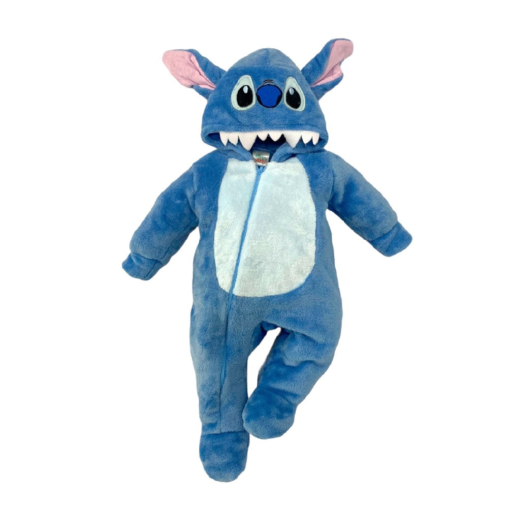 Kit 3 Mamelucos Disney Para Bebé Stitch, Goofy, Bambi