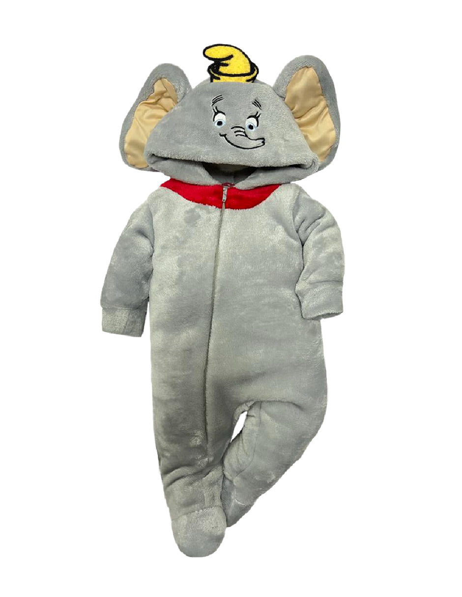 Mameluco Disney Con Gorro Bordado Dumbo